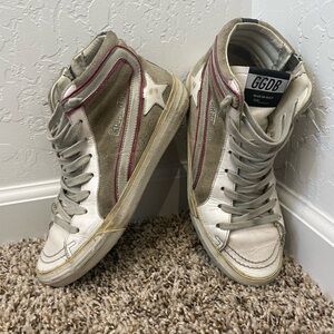 Famous Golden Goose slides